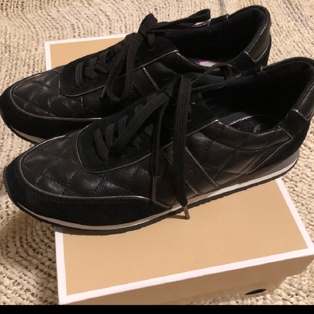 Michael Kors Charlie quilted leather trainer